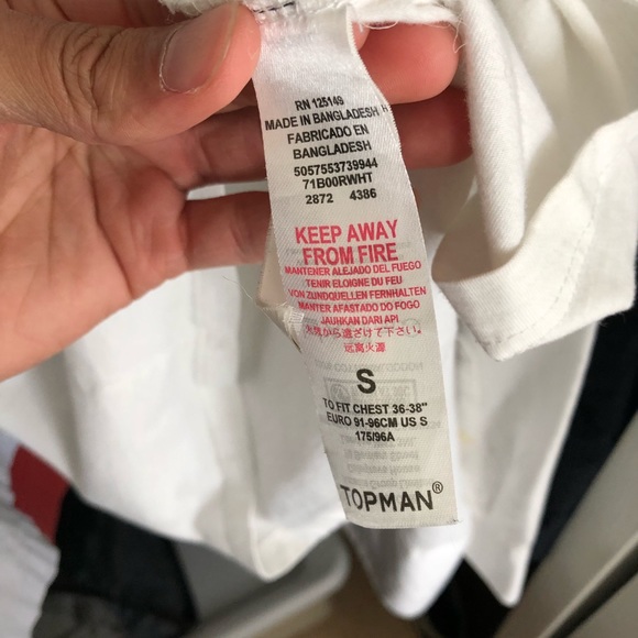 Topman Classic White T-Shirt - Picture 6 of 6